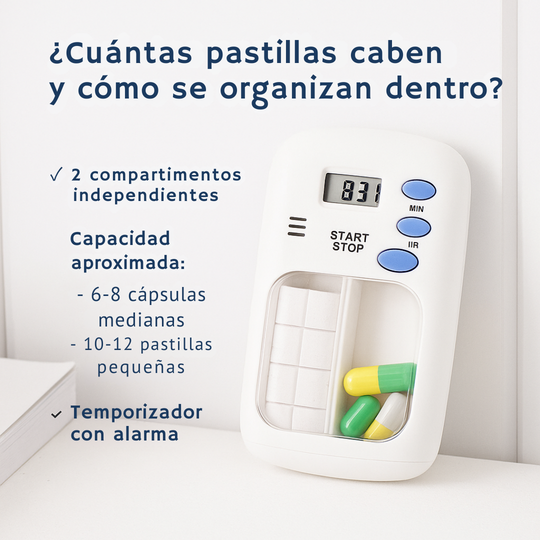 Pastillero Inteligente con Alarma